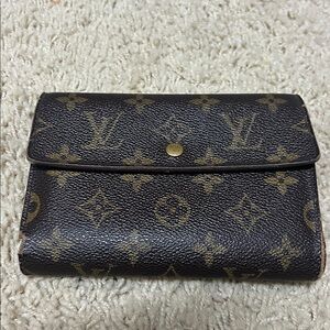 Louis Vuitton Porte Tresor Euti Monogram Wallet